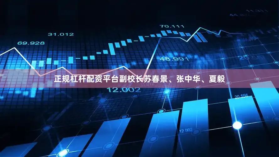 正规杠杆配资平台副校长苏春景、张中华、夏毅